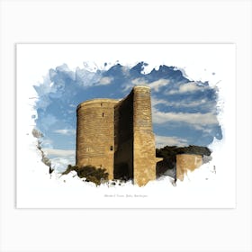 Maiden’S Tower, Baku, Azerbaijan Art Print