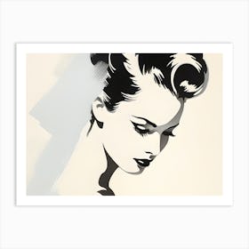 Portrait Of A Woman Art Print