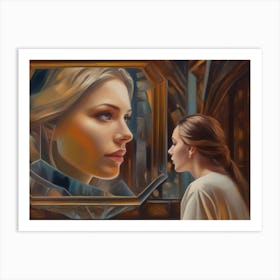 Magic Mirror 20 Art Print