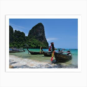 Thailand On The Beach Art Print