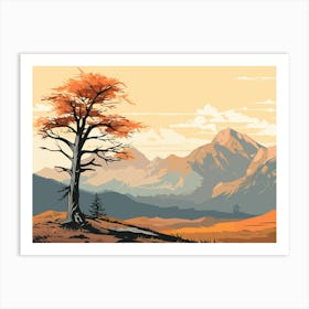 Landscape Painting 6 Art Print