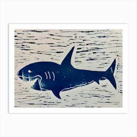 Shark Print Art Print