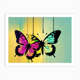 Butterfly Painting 124 Art Print