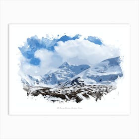 Mt Amnye Machen, Qinghai, China Art Print