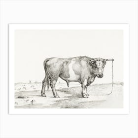 Standing Bull 3, Jean Bernard Art Print