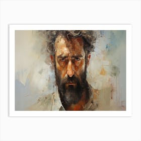 Man With A Beard 2 Art Print