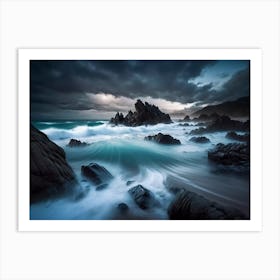 Stormy Sea Art Print