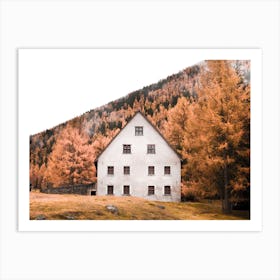 House In The Mountains 1 Art Print