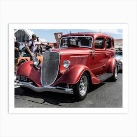 Old Fashioned Cars Art Print