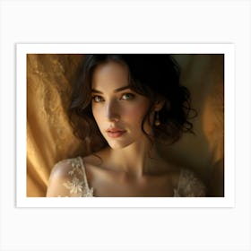 Portrait Of A Young Woman 29 Art Print