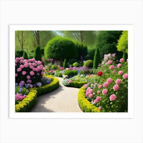 Garden Path Art Print