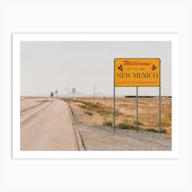 Welcome Sign Art Print