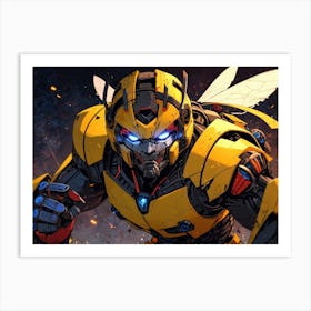 Transformers Bumblebee 4 Art Print