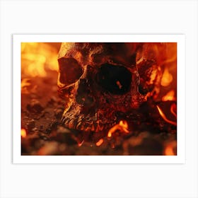 Cremation Art Print