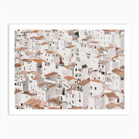 Seville Houses Art Print