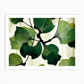 Ginkgo Leaves 48 Art Print