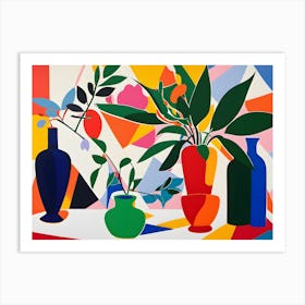 'Plants' Abstract Art Print