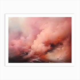 Pink Clouds Art Print