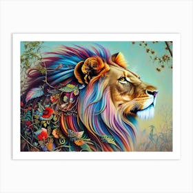 Lion king 19 Art Print