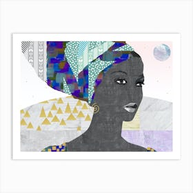 Hope woman Art Print