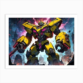 Transformers The Last Knight 9 Art Print