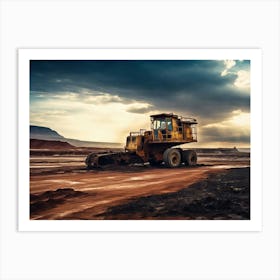 Ai Lithium Mining 020106 Art Print