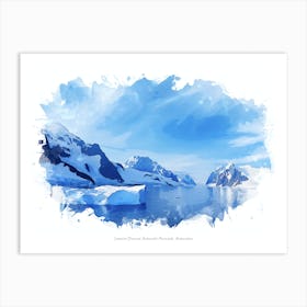 Lemaire Channel, Antarctic Peninsula, Antarctica Art Print