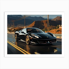 Ferrari Art Print