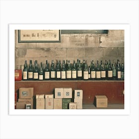 Wine Cellar Art Print