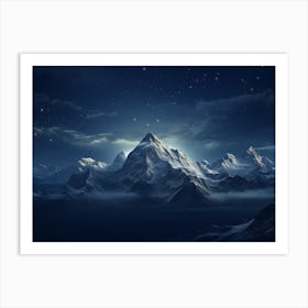 Mountain Landscape Art Print