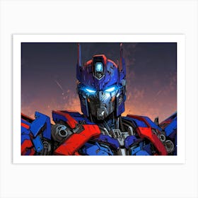 Transformers The Last Knight 20 Art Print