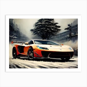 Lamborghini 207 Art Print