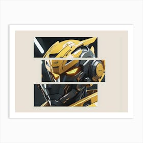 Transformers Bumblebee Art Print