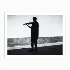 Violinist Art Print