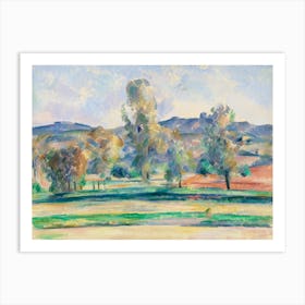 Autumn Landscape, Paul Cézanne Art Print