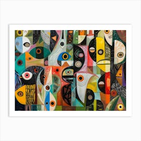 Abstract Painting 983 Art Print