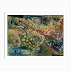 Abstract Painting Poster