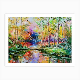 September Forest Art Print