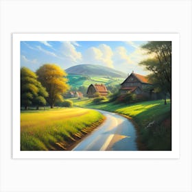 Country Road 3 Art Print