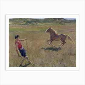 Pony, Sir John Lavery Art Print