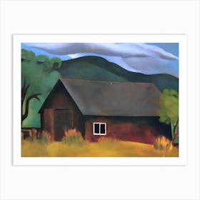 Georgia O'Keeffe - My Shanty, Lake George Art Print