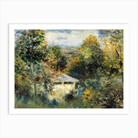 Louveciennes (1872–1873), Pierre Auguste Renoir Art Print