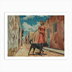 Leashed 11 Fy H Art Print