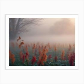 Foggy Morning Art Print