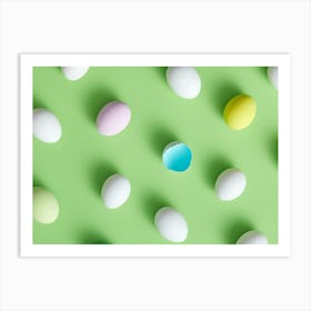 Easter Eggs 321 Art Print