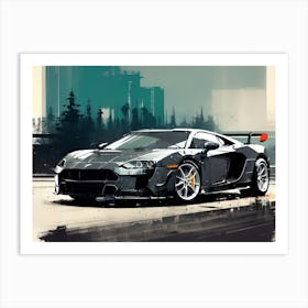 Lamborghini 232 Art Print