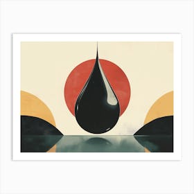 Water Drop 6 Art Print