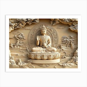 Buddha 6 Art Print