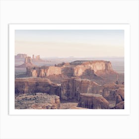 Monument Sunset Art Print