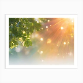 Sun Rays Art Print